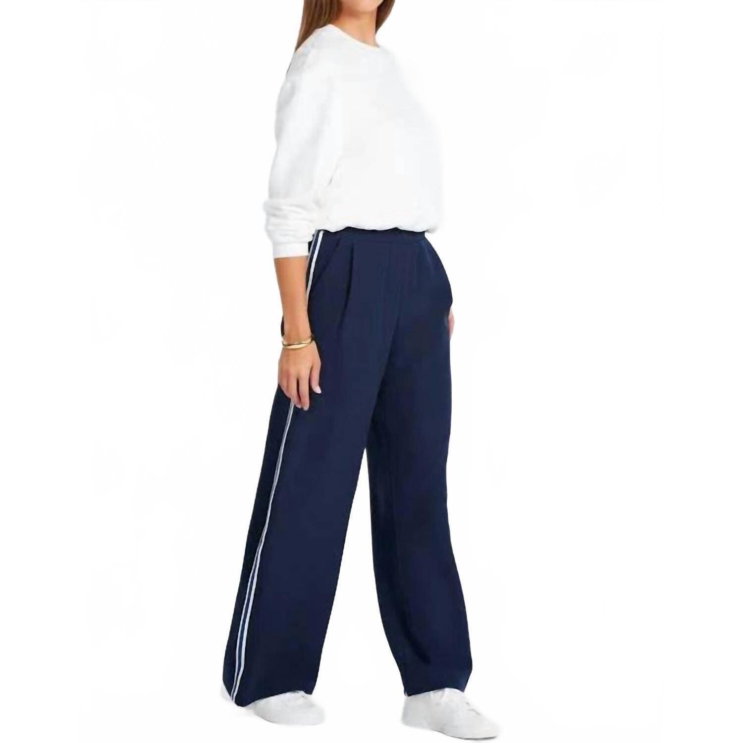 New Bishop + Young Ford Pull-On Pant In Navy